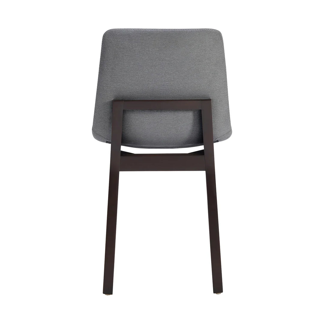 Aiden & Ivy - Chaises de salle à manger en tissu , paquet de 2