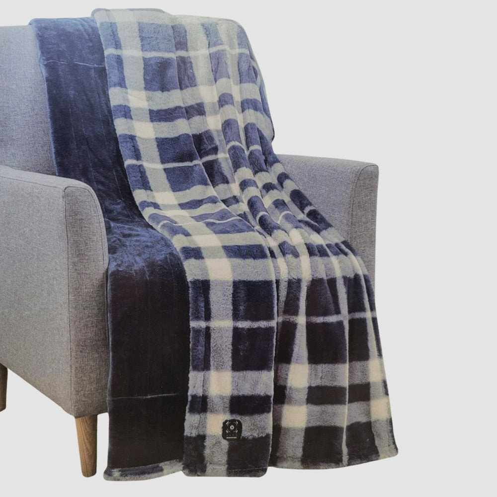 Berkshire Faux Fur Heated Throw