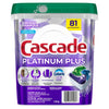 Cascade - Dishwasher Pods Platinum Plus, pack of 81