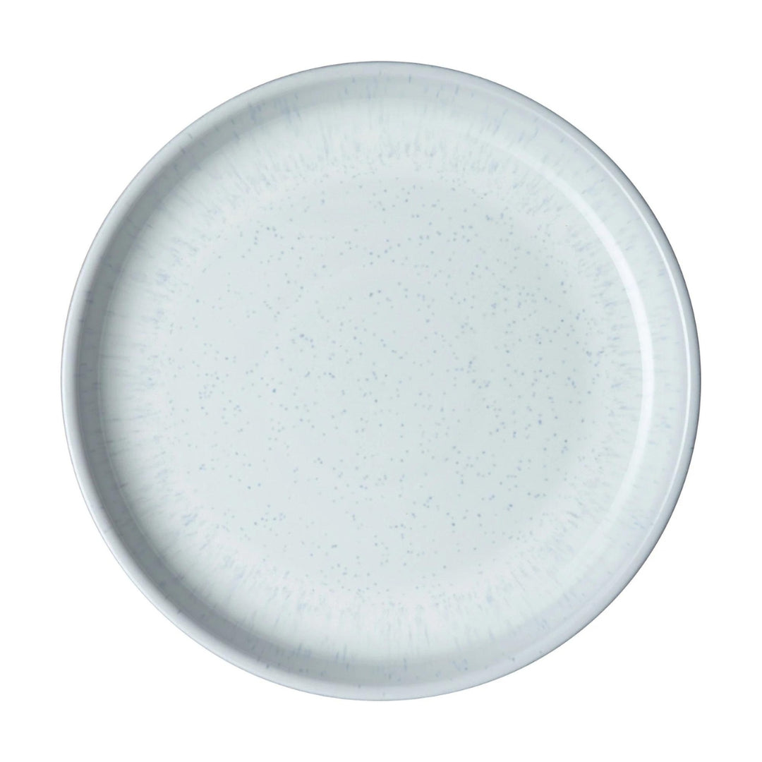 Denby  - Service de vaisselle en grès - White Speckle, 12 Pièces