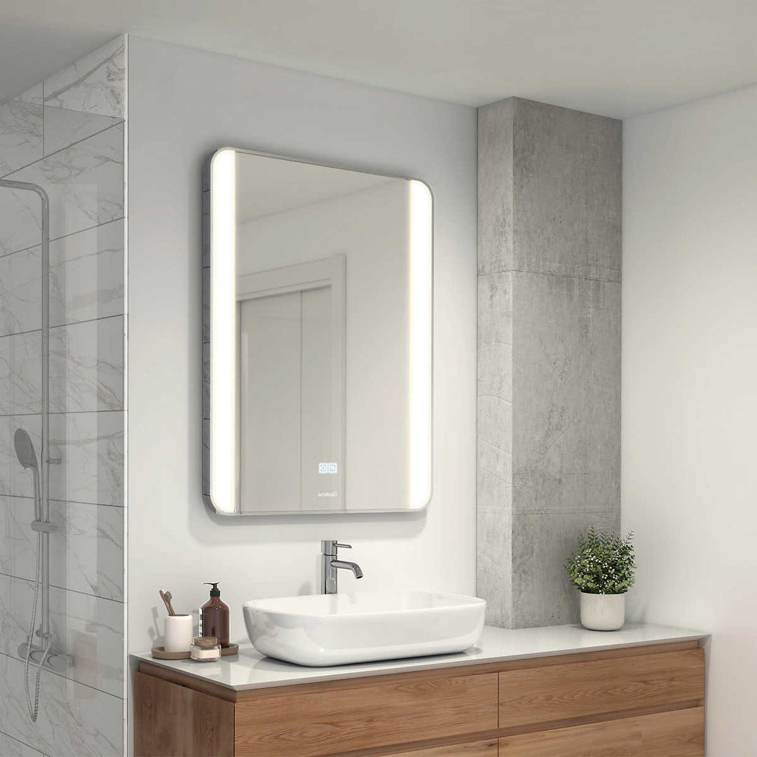 Artloge Grand Miroir Mural Décoration Salon: 90x60cm Diamant Arche Miroirs Muraux Design Décoratif Cadre en Verre Cristal, Miroir Mural Entrée Déco, Miroir Cosmétique Chambre Maison Artloge Grand Miroir Mural Décoration Salon: 90x60cm Diamant Arche Miroirs Muraux Design Décoratif Cadre en Verre Cristal, Miroir Mural Entrée Déco, Miroir Cosmétique Chambre Maison