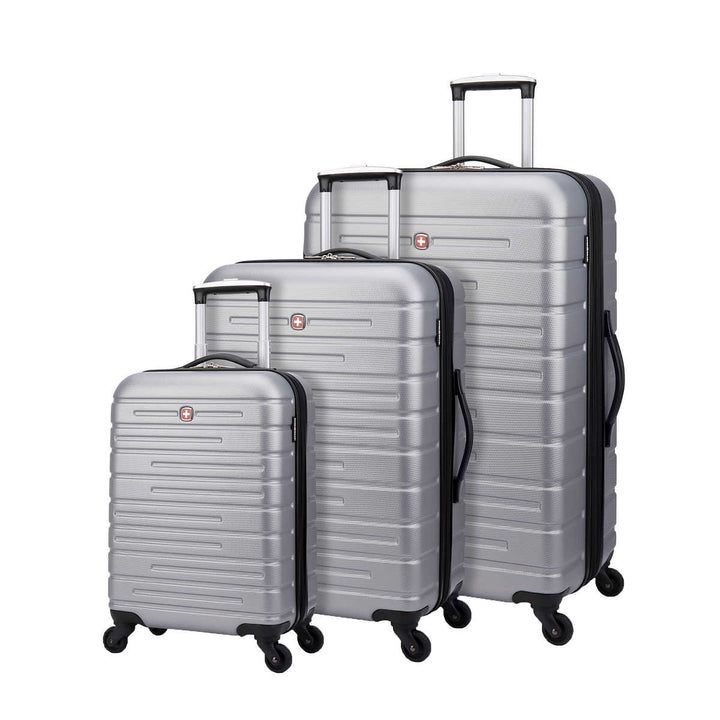 Swiss Gear 3 Piece Expandable Hardside Luggage Set, Odyssey