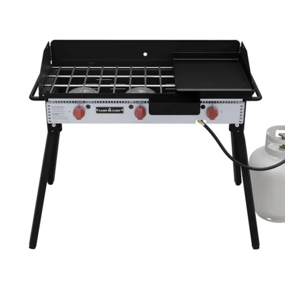 Camp Chef - Réchaud 3 brûleurs avec grille Tundra