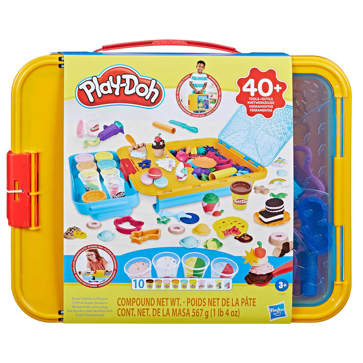 Play-Doh Coffret Animaux aventuriers avec 45 Outils, 10 Pots et Tapis d Play-Doh Coffret Animaux aventuriers avec 45 Outils, 10 Pots et Tapis d