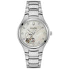 Bulova - Classic Watch with White Mother-of-Pearl Dial - 96P234