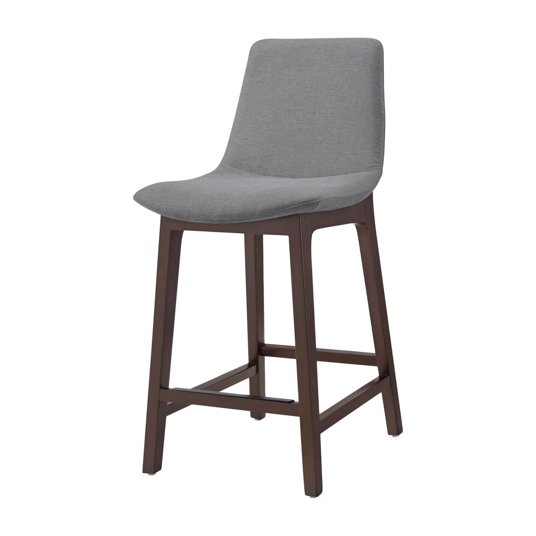 Aiden & Ivy - Tabouret de comptoir en tissu, paquet de 2