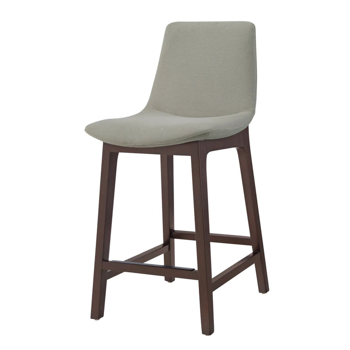 Aiden & Ivy - Tabouret de comptoir en tissu, paquet de 2
