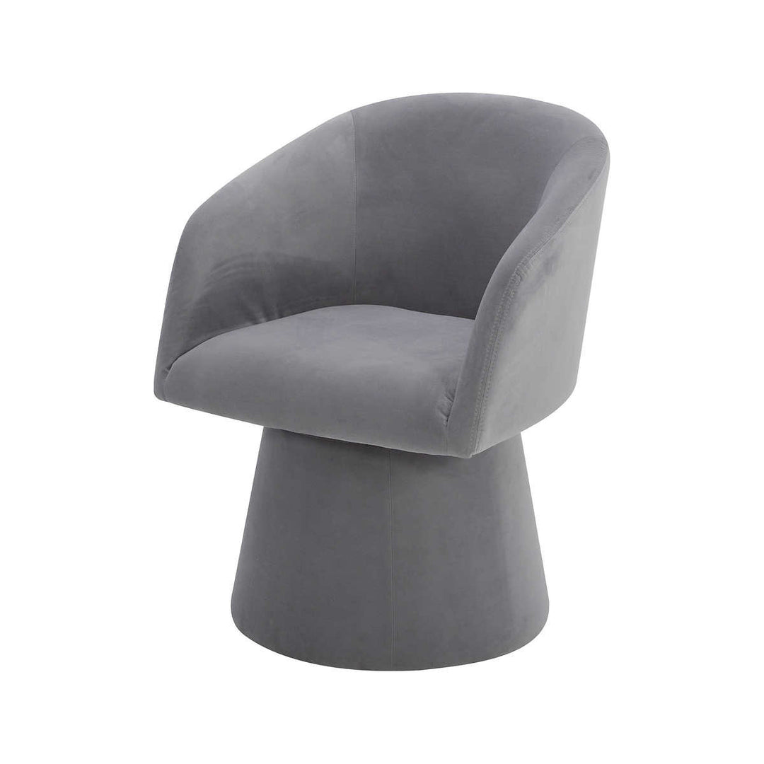 Aiden & Ivy Fabric Swivel Chair