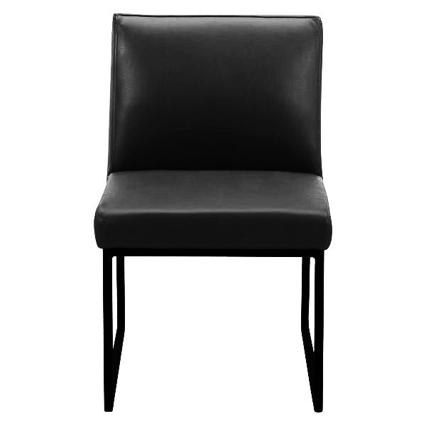 Aiden & Ivy - Chaises de salle à manger en cuir pleine fleur, paquet de 2