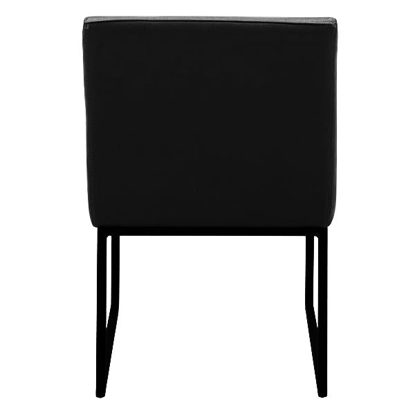 Aiden & Ivy - Chaises de salle à manger en cuir pleine fleur, paquet de 2