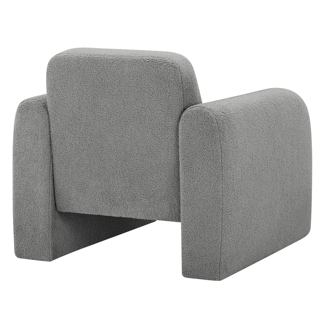Thomasville Bouclé Fabric Accent Chair