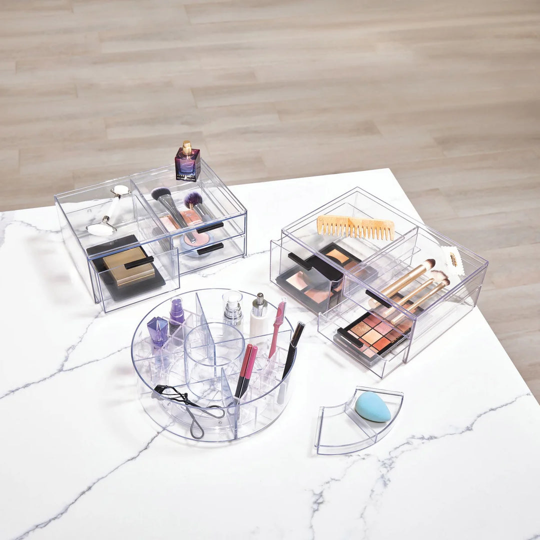 iDesign 3-Piece Cosmetic Organizer Set