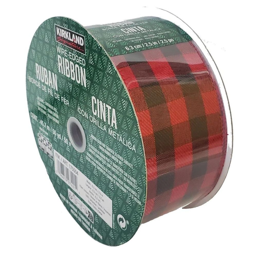 Kirkland Signature Wire-Edged Ribbon – CHAP Aubaines
