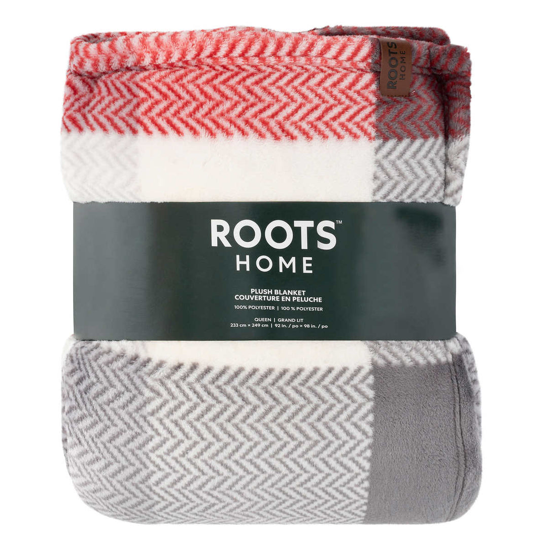 Roots Home - Couverture en peluche