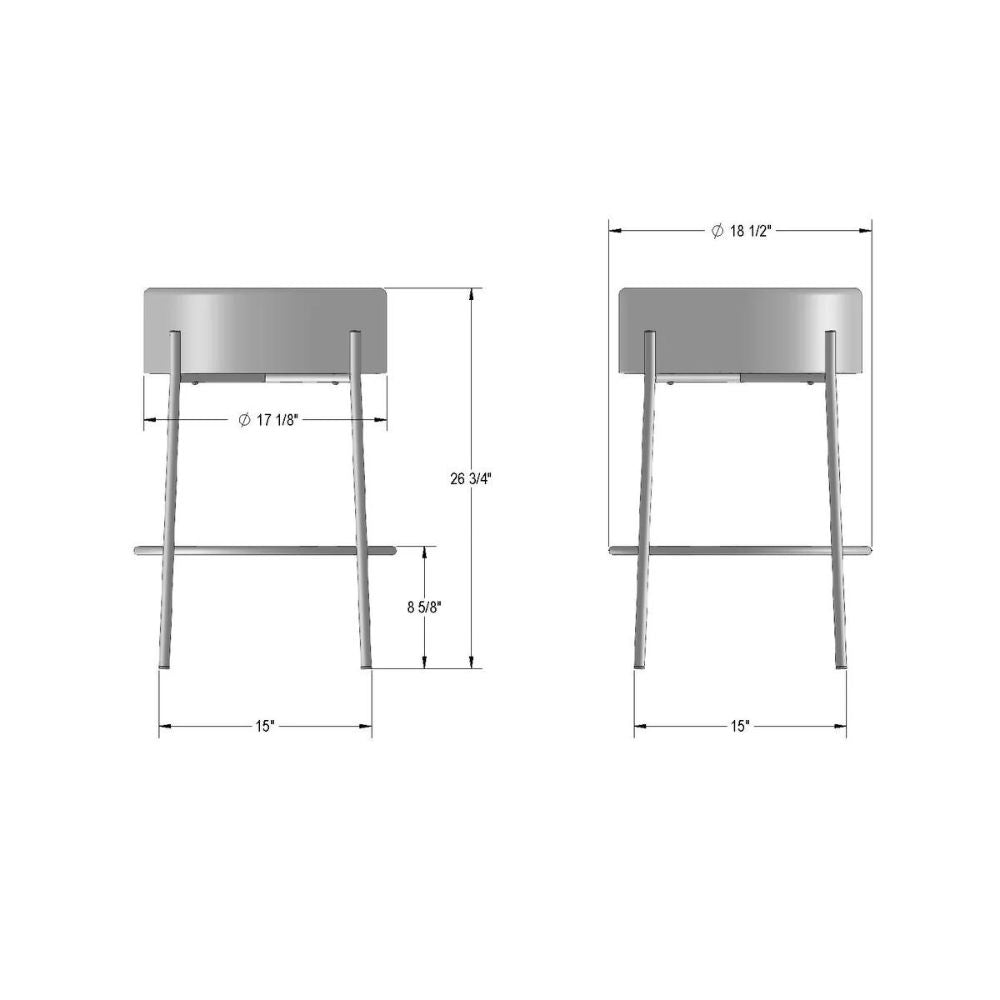 Amisco Clovis - Counter Stool