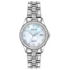 Citizen - Montre cristal cadran blanc