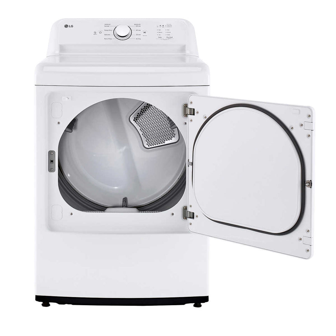 LG - Extra Large Capacity Electric Dryer - 7.3 cu ft