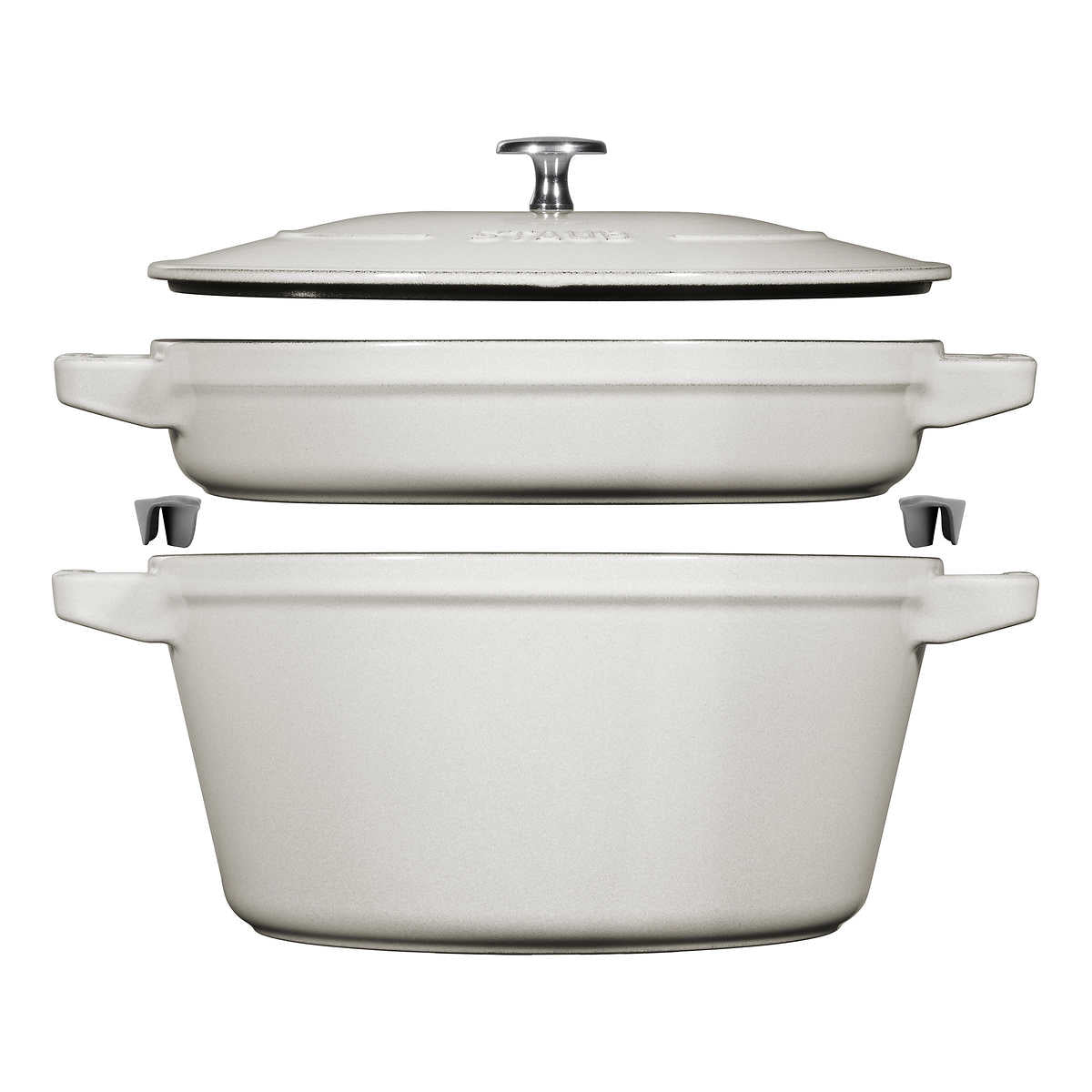 Staub 3-Piece Stackable Cast Iron Set – CHAP Aubaines