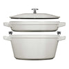 Staub 3-Piece Stackable Cast Iron Set