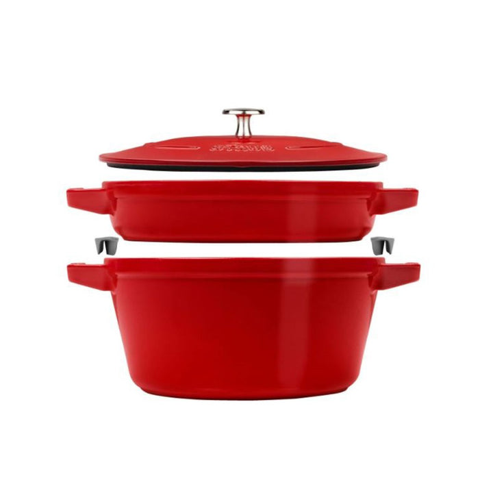 Staub 3-Piece Stackable Cast Iron Set