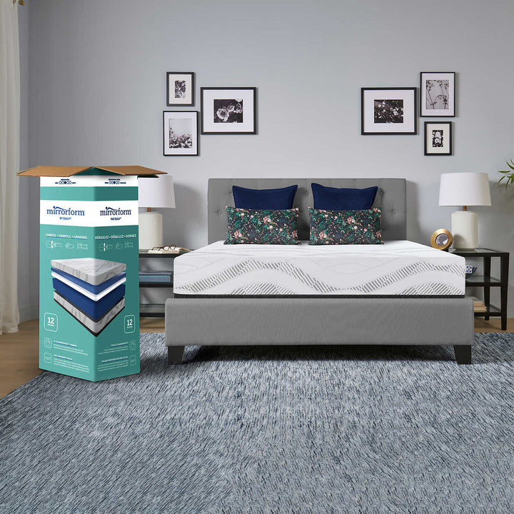 Sealy - Mirrorform Gel Memory Foam Mattress