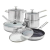 Blue Diamond 10-Piece Cookware Set