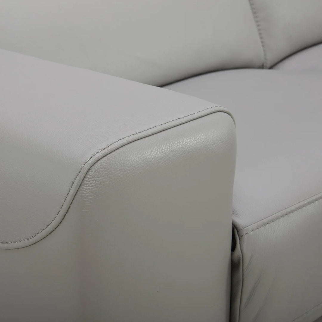 Aiden & Ivy - Canapé d'angle inclinable électrique