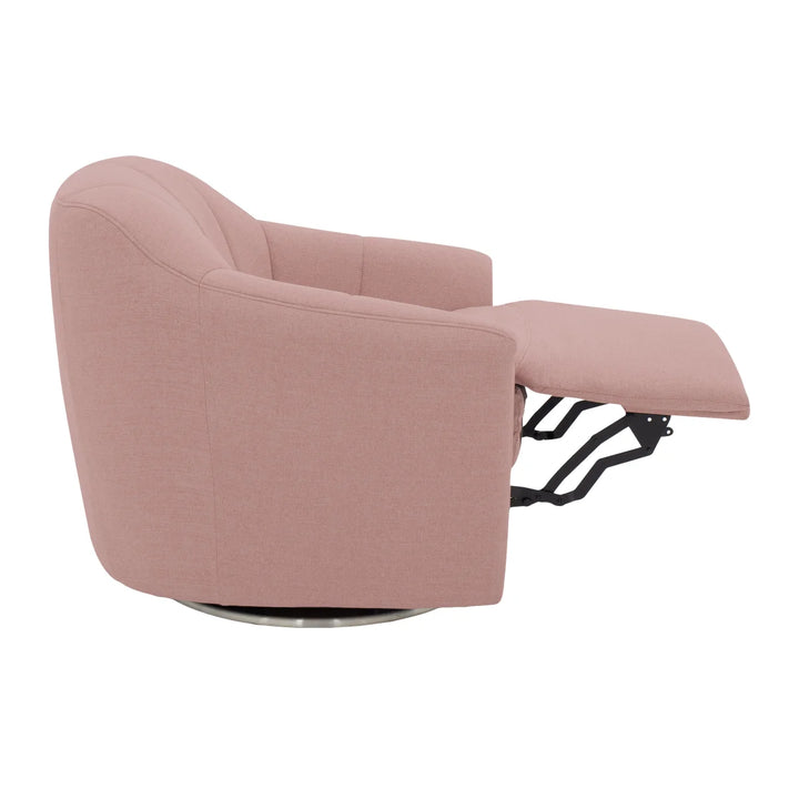 Moto Motion Fiona Fabric Swivel Chair with Power Footrest