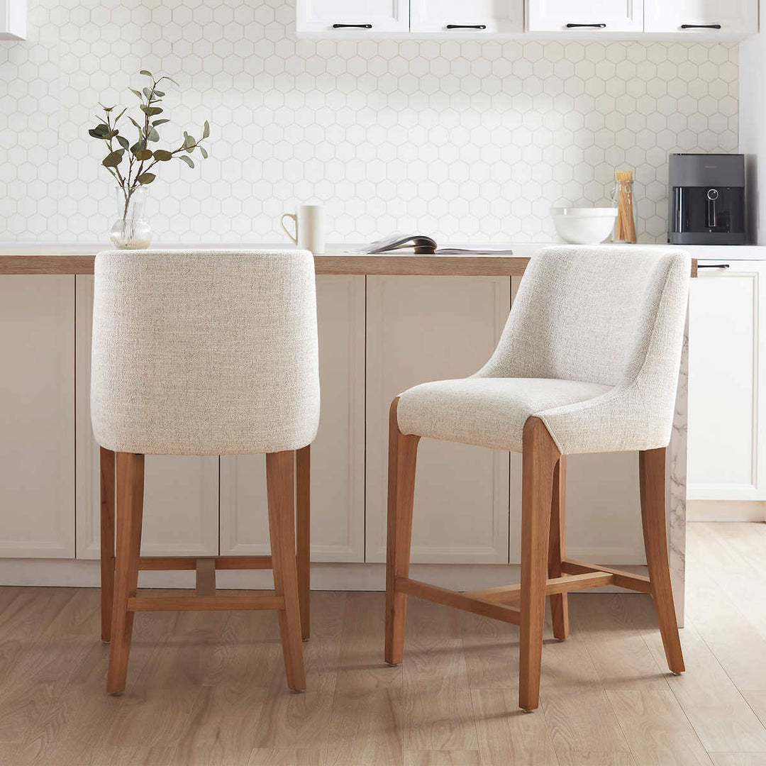 Ava Seagrass Ava Bar Stool Nadim Modern Bohemian Seagrass Acacia