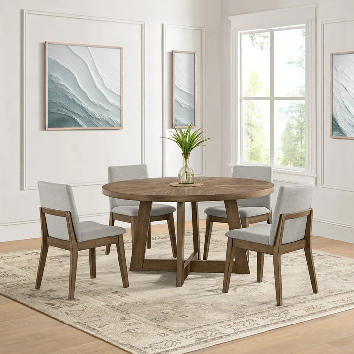 Bayside Furnishings Leila 5-Piece Dining Set