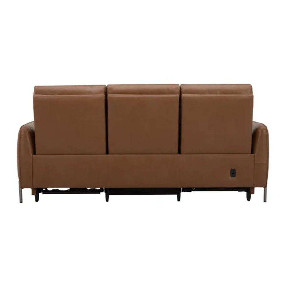 Gilman Creek - Full-grain leather sofa with motorized recline
