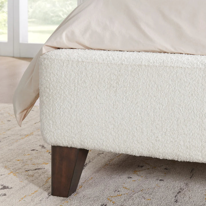 Harper Ridge – Lit recouvert de tissu bouclé