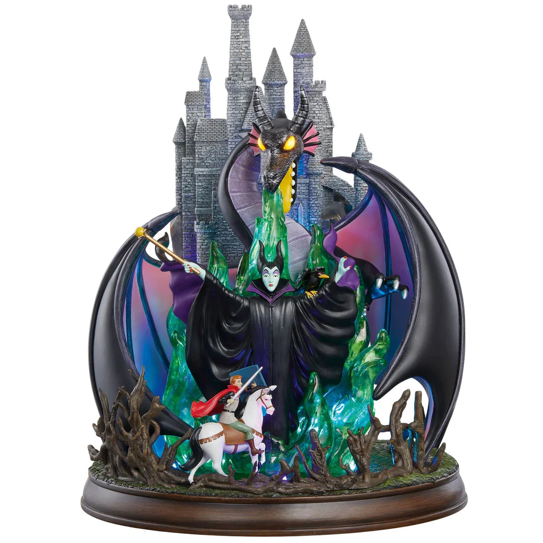 Disney - Maleficent Castle with lights and music