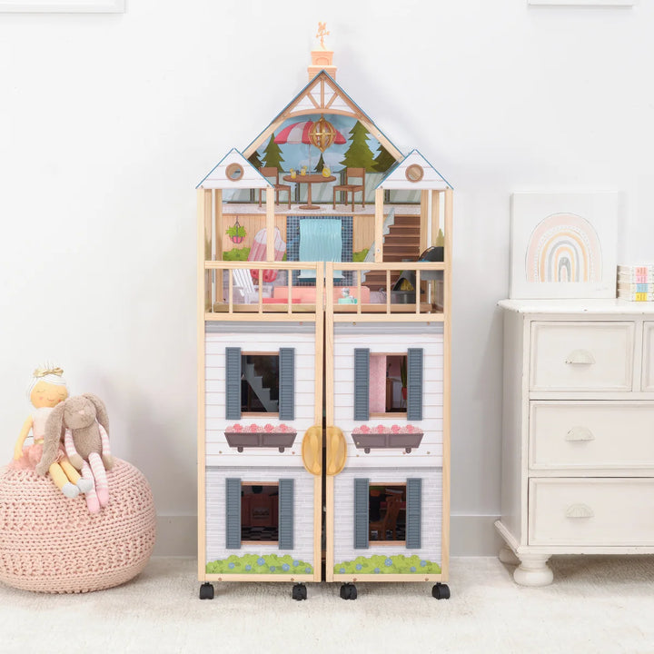 Maison De Poupée Charlie KidKraft En Bois 3 Étages Avec Accessoires - Jeu 360 Degrés Maison Poupée 3 étages Charlie Kidkraft Maison De Poupée Charlie KidKraft En Bois 3 Étages Avec Accessoires - Jeu 360 Degrés Maison Poupée 3 étages Charlie Kidkraft