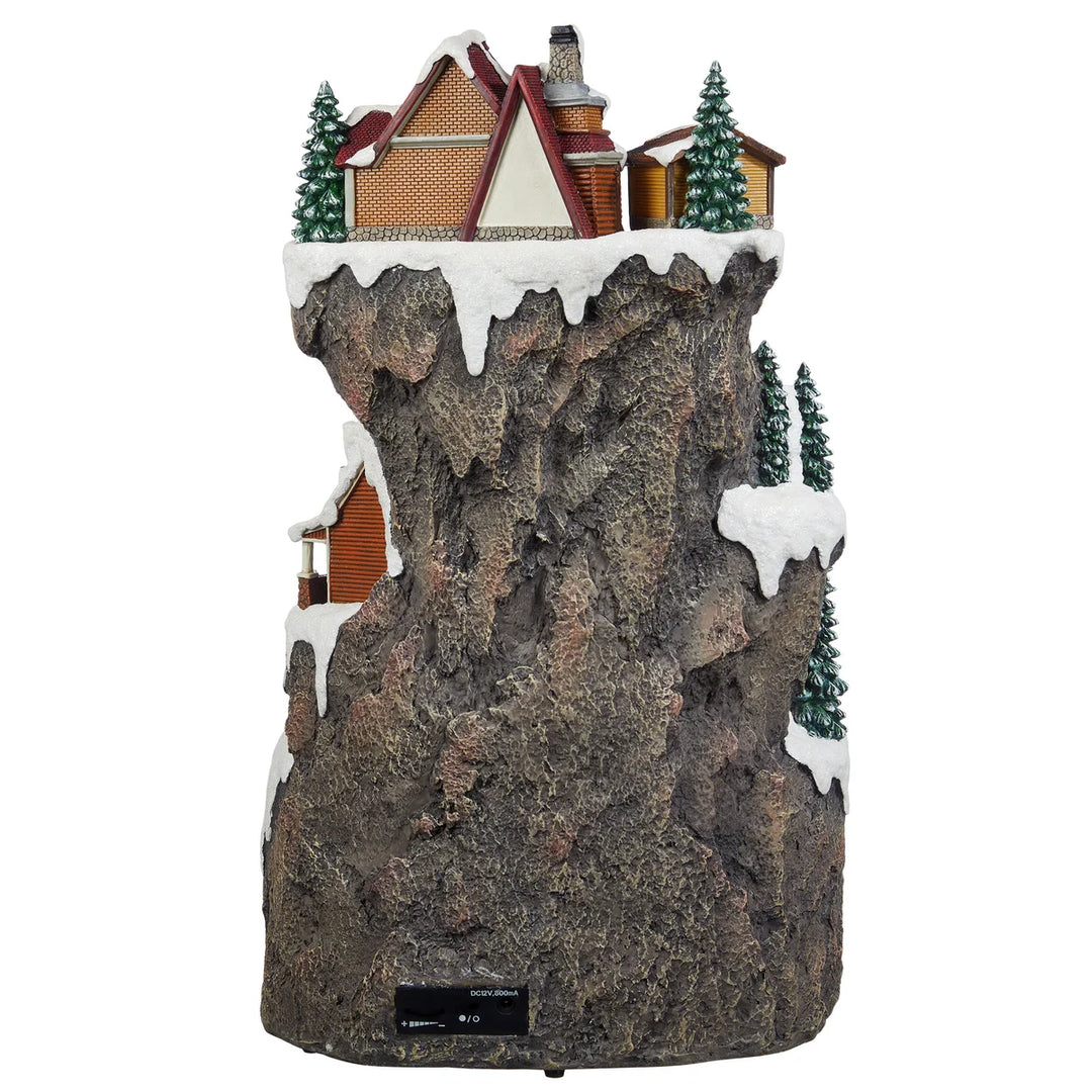 Holiday Animated Ski Mountain