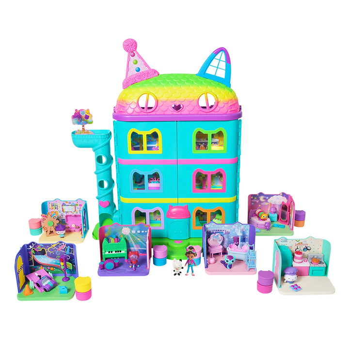 Spin Master Gabby's Dollhouse with 6 Detachable Rooms