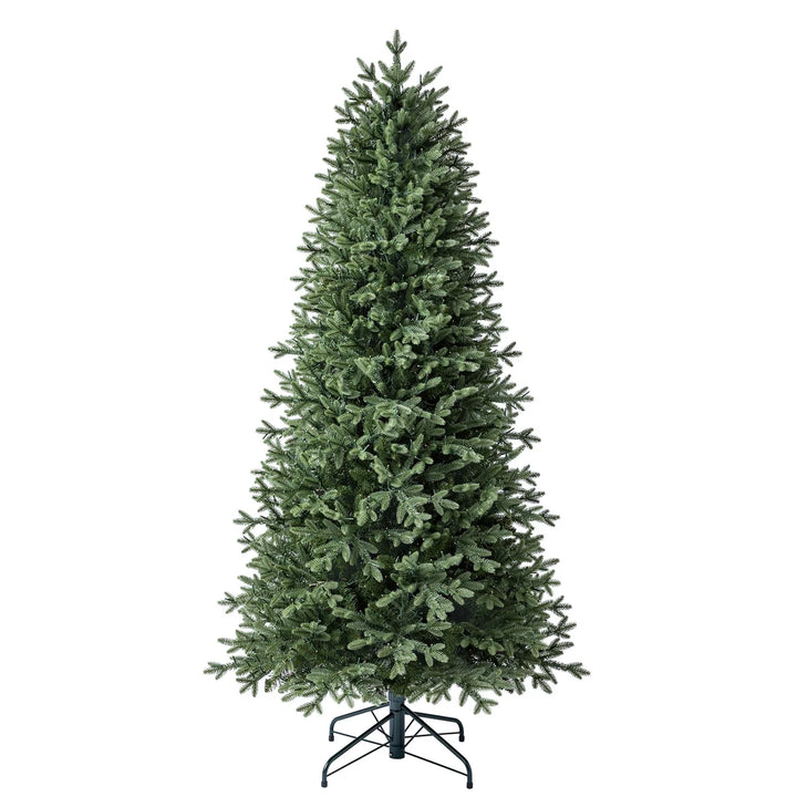 Pre-Lit Artificial Slim Christmas Tree - 1200 Radiant Micro LED Lights