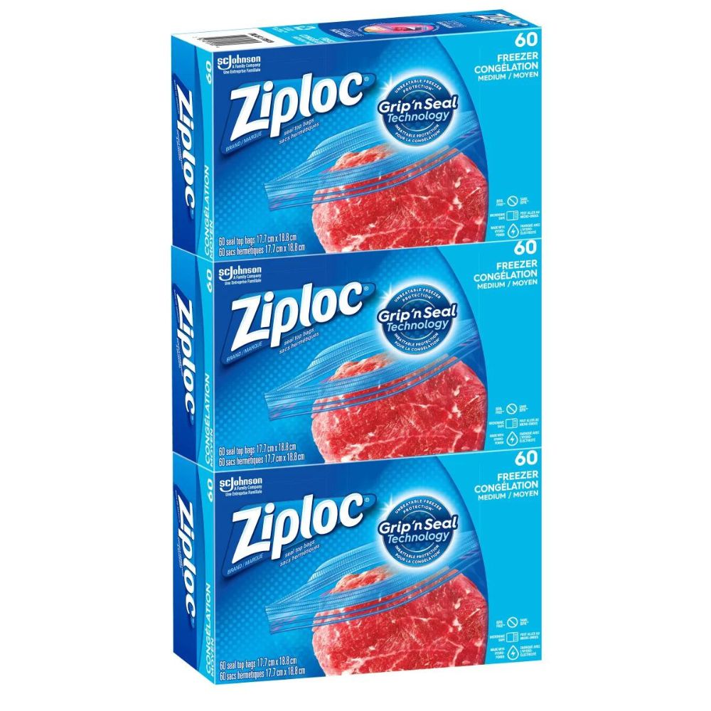 Ziploc - Medium Freezer Bags