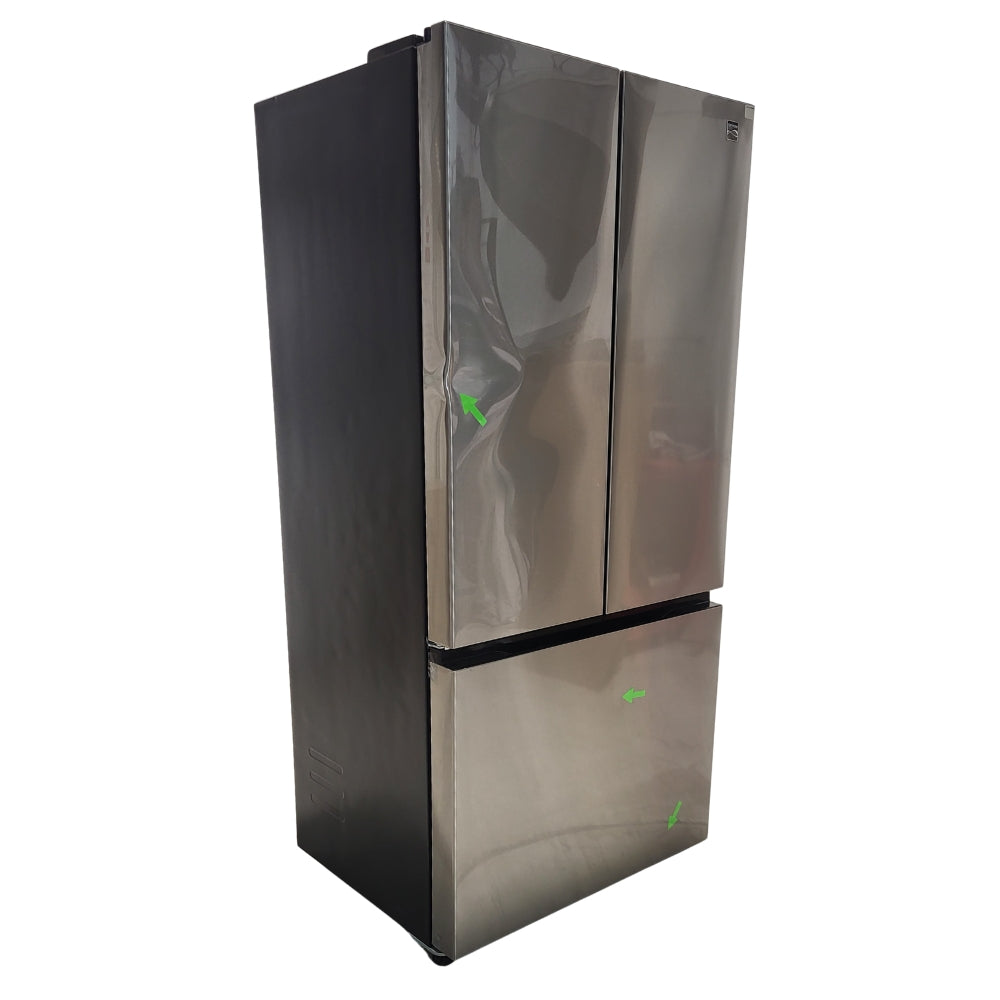 Kenmore - Réfrigérateur à portes françaises 33 po, 18 pi³