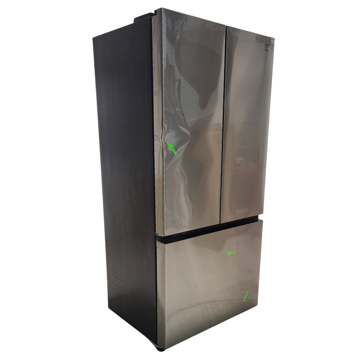 Kenmore - Réfrigérateur à portes françaises 33 po, 18 pi³