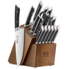 Cangshan Rainier 17-Piece Forged German Steel Knife Block Set