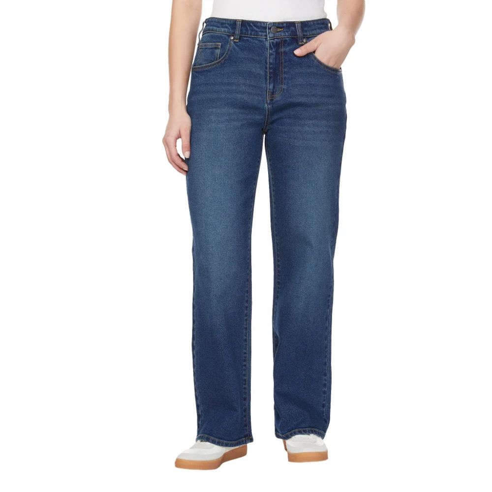 Buffalo - High-waisted wide-leg jeans