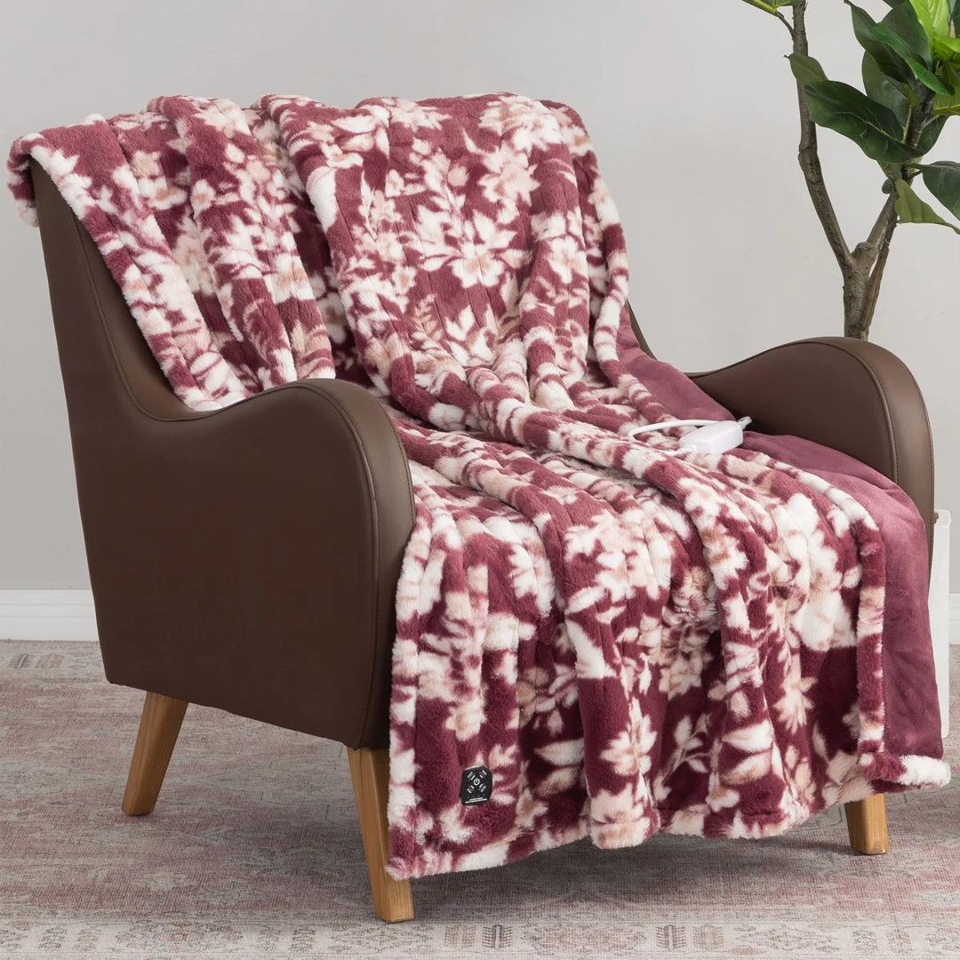 Berkshire Faux Fur Heated Throw