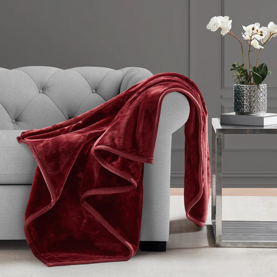 Royal Velvet Plush Throw