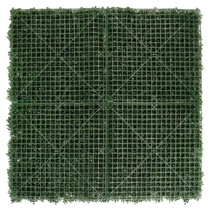 Golden Select - Artificial Boxwood Hedge Panel with Lights, pack of 4