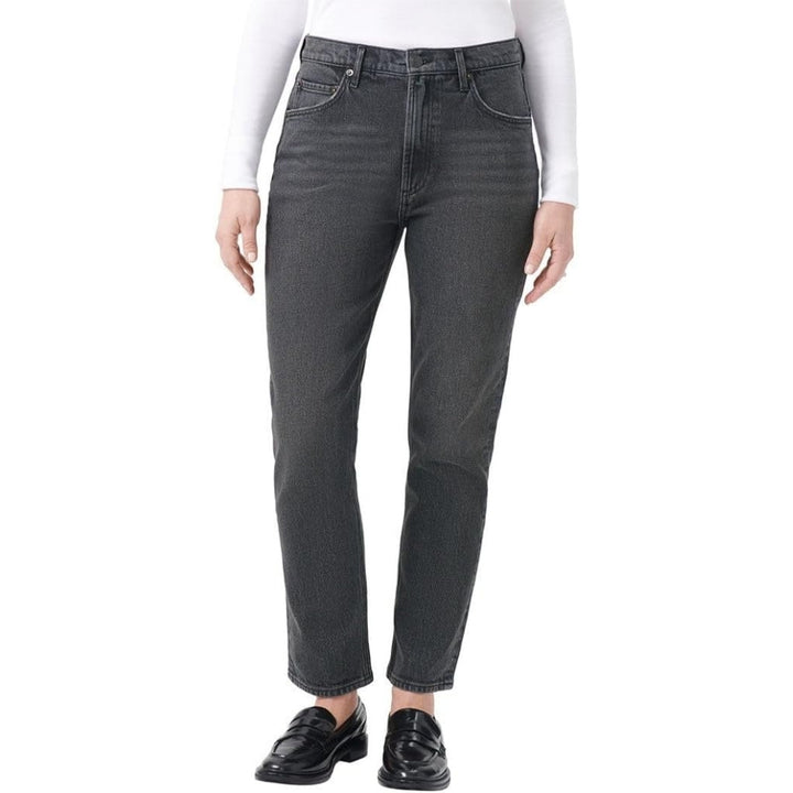 Kirkland Signature High-Rise Straight Leg Jeans