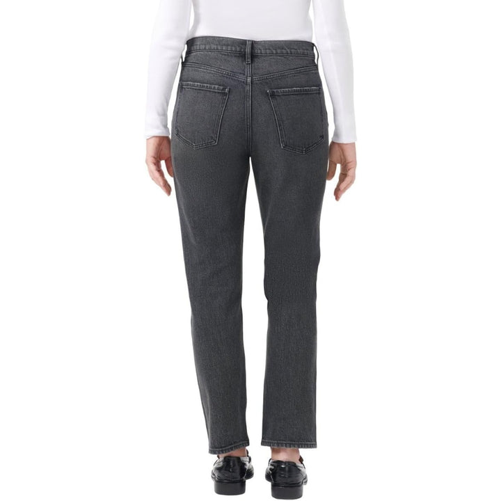 Kirkland Signature High-Rise Straight Leg Jeans