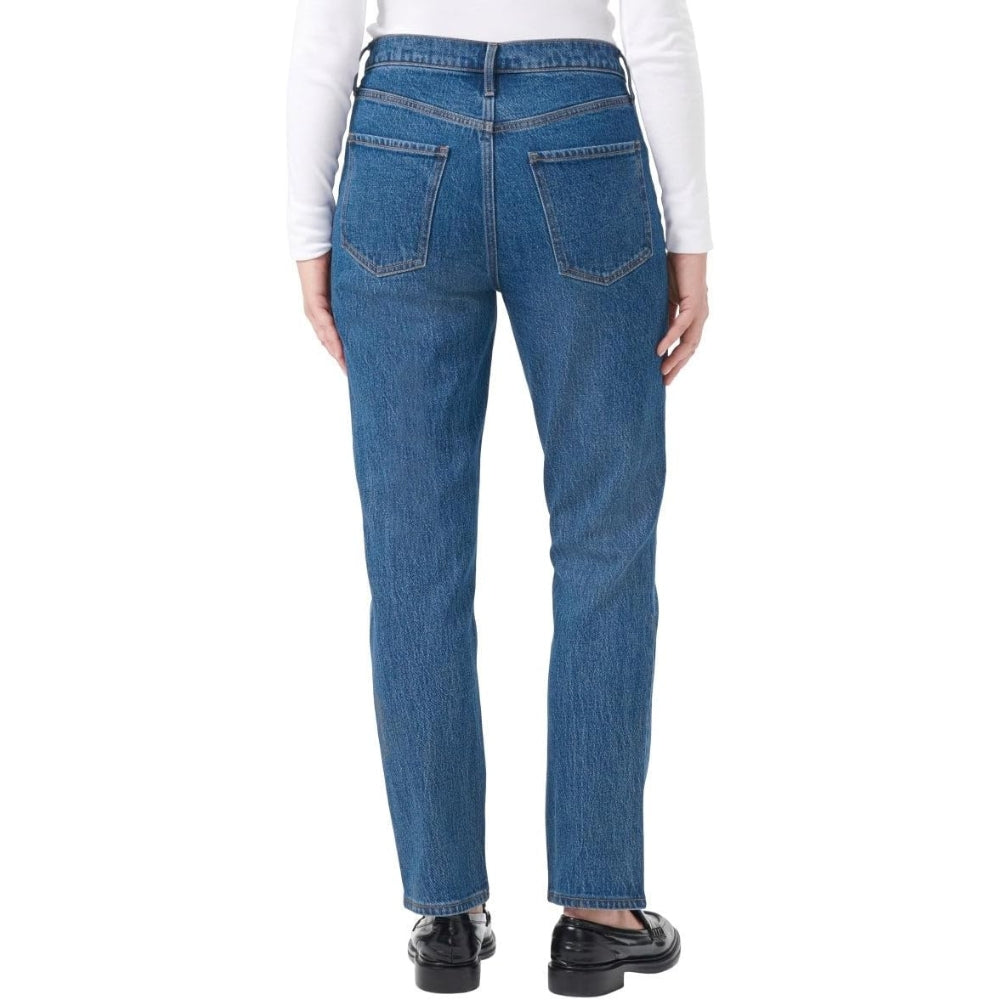 Kirkland Signature High-Rise Straight Leg Jeans