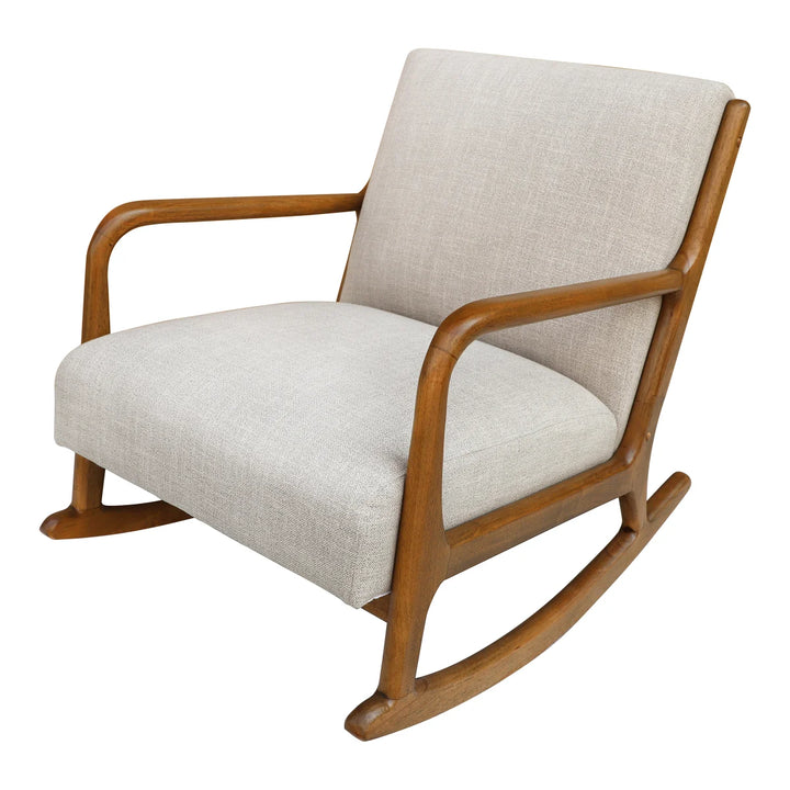 Esters – Fauteuil berçant en bois