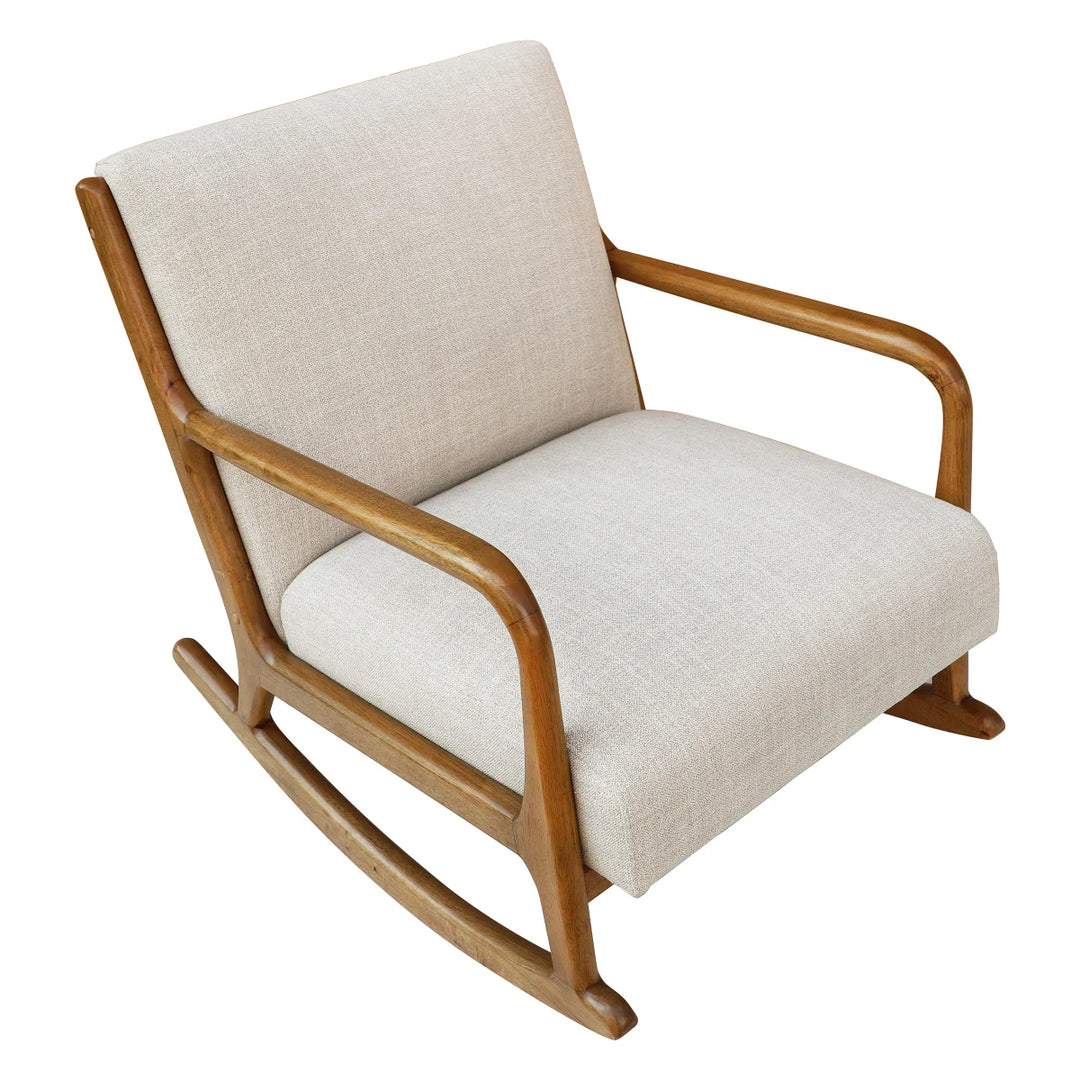 Esters – Fauteuil berçant en bois